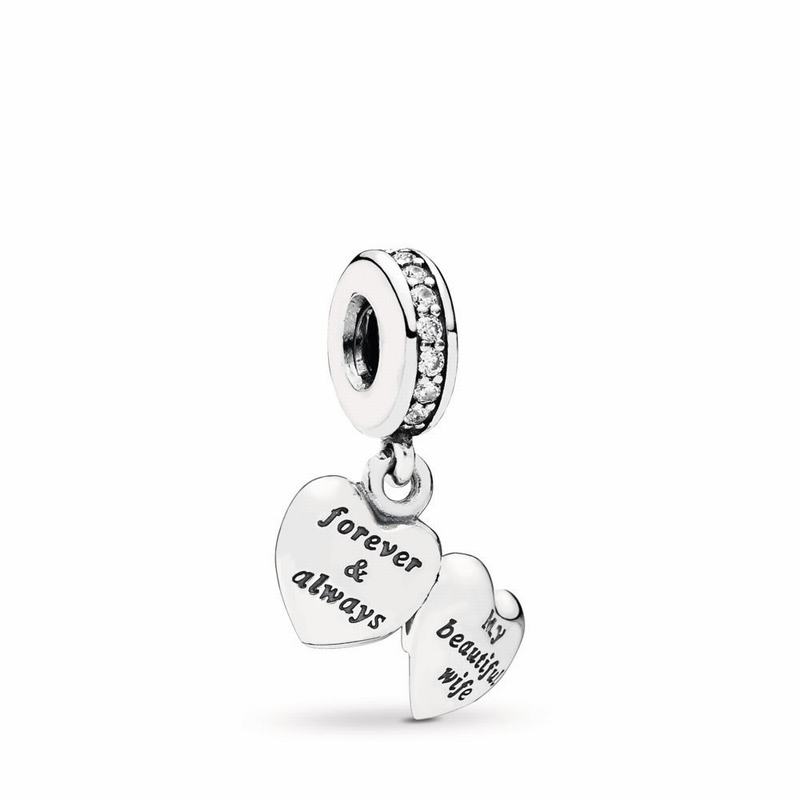 Pandora My Beautiful Wife Dangle Charm Silver Egypt ZL6304278